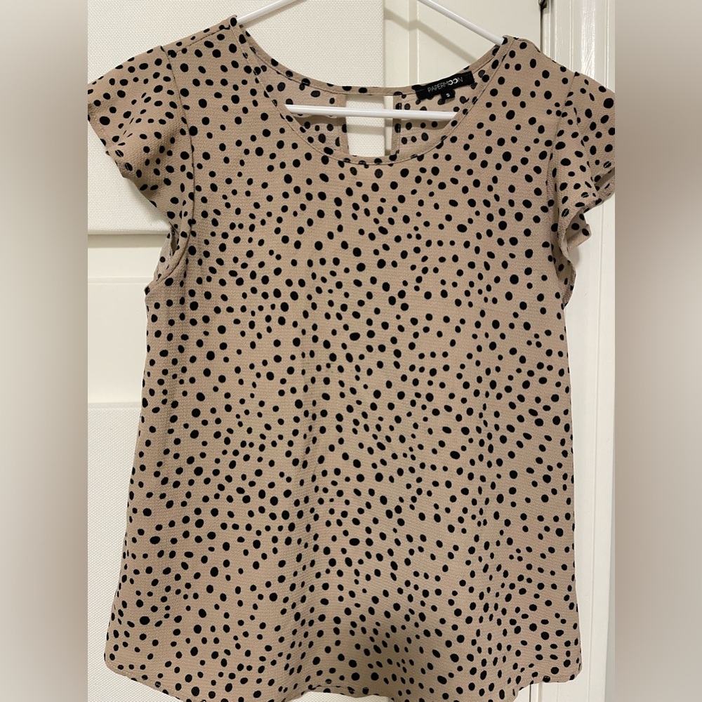 PaperMoon small animal print blouse